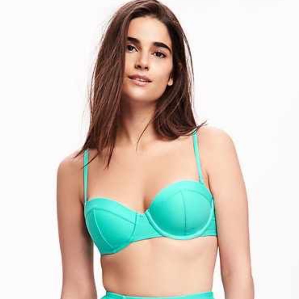 Old Navy Mint Bikini Top XS
